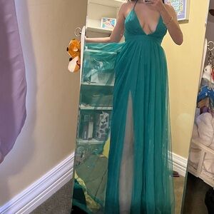 NWT Emerald Sundae Teal Prom Dress